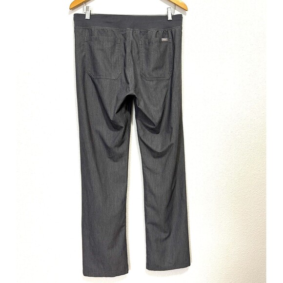 Figs Women's Graphite Gray Livingston Basic Scrub Pants Size Medium Tall - Picture 7 of 16
